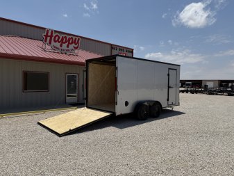 New 2025 Compass 7'x16' Enclosed Cargo Trailer - Indigo DLX