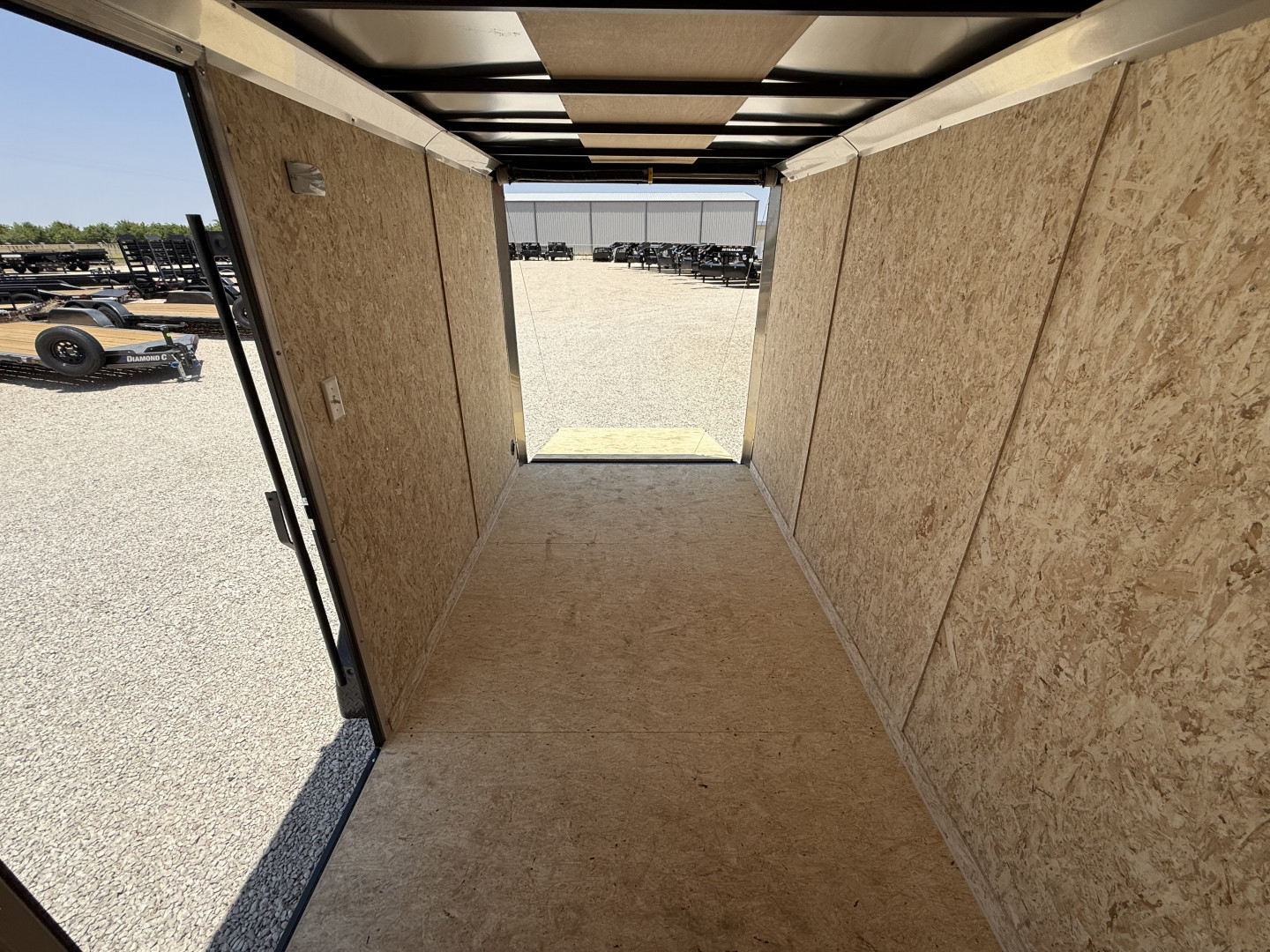 New 2025 Compass 6'x12' Enclosed Cargo Trailer - Indigo DLX