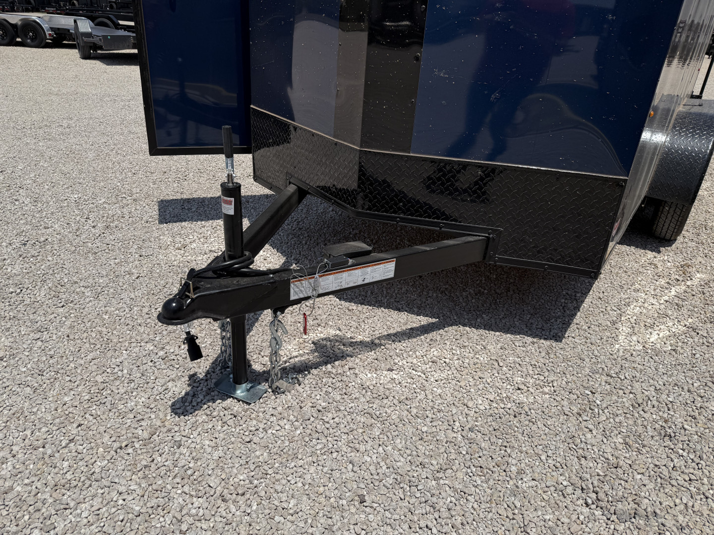 New 2025 Compass 6'x12' Enclosed Cargo Trailer - Indigo DLX