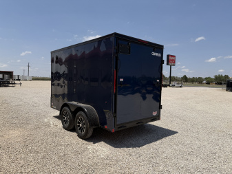 New 2025 Compass 6'x12' Enclosed Cargo Trailer - Indigo DLX