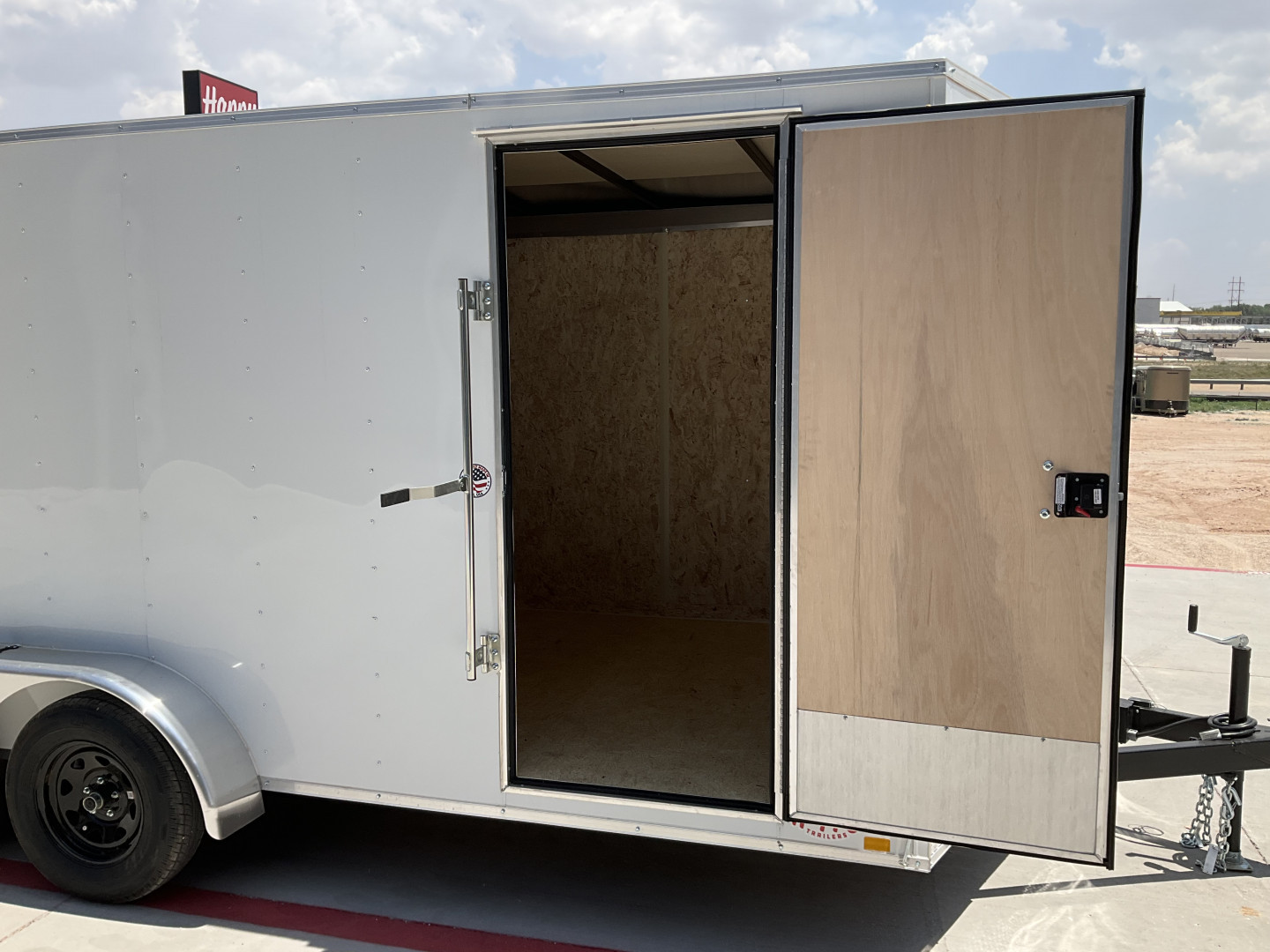 New 2025 Compass 7'x16' Enclosed Cargo Trailer - Indigo DLX