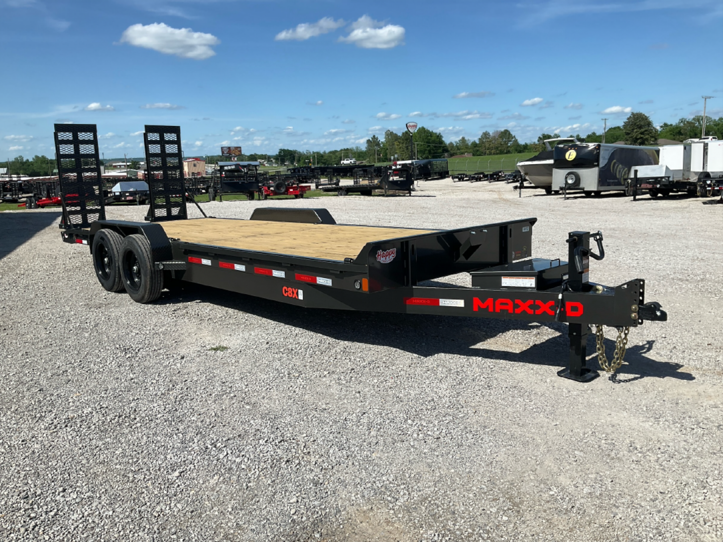 New 2026 MAXX-D 83”x22’ BP 8" Channel Carhauler - C8X