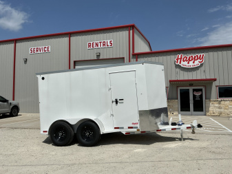 2025 Delco 6’x12’ BP Steel Enclosed Trailer – E6