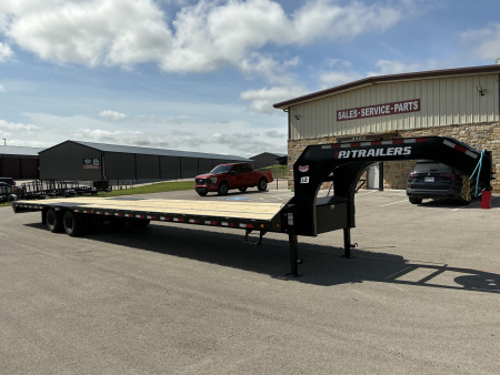 New 2026 PJ 102 x40' GN Low Pro Flatbed w/ Duals - LD