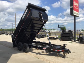 2026 PJ 83"x14' BP Tandem Axle Low Pro Telescopic Dump w/ 48" Sides - DT