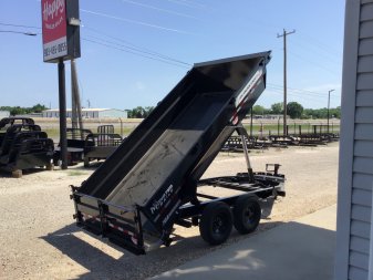 2026 PJ 83"x14' BP Tandem Axle Low Pro Telescopic Dump w/ 24" Sides - DT