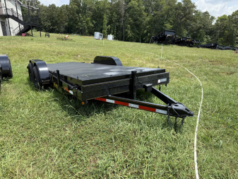 New 2025 P & T Trailers 10K 20' TILT CAR HAULER STEEL Car Hauler