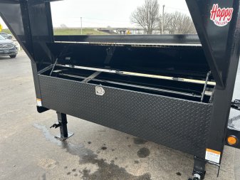 New 2026 PJ 102"x24' GN 6" Channel Super-Wide Equipment Trailer - B6