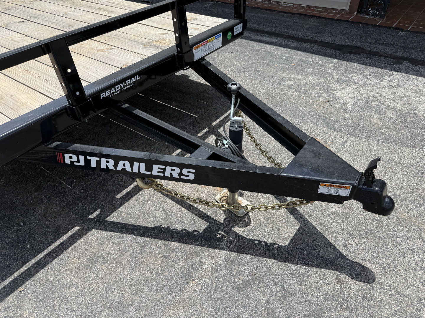 New 2025 PJ 77"x10' Single Axle Utility Trailer - U7