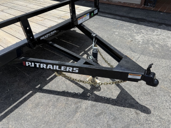 New 2025 PJ 77"x10' Single Axle Utility Trailer - U7
