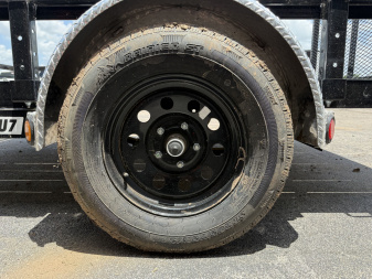 New 2025 PJ 77"x10' Single Axle Utility Trailer - U7