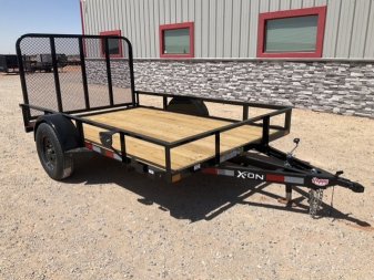 2025 X-On 77"x10' Single Axle Utility Trailer - U2