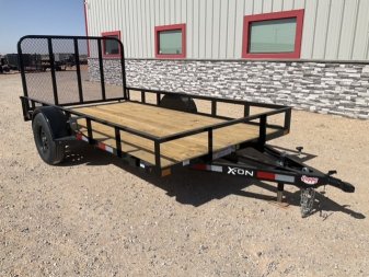 2025 X-On 77"x12' Single Axle Utility Trailer - U2