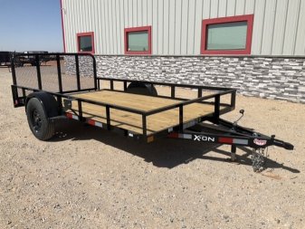 2025 X-On 77"x12' Single Axle Utility Trailer - U2