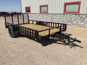 2025 X-On 77"x12' Single Axle Utility Trailer - U2