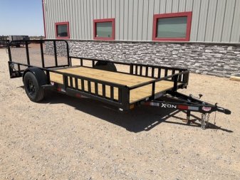 2025 X-On 77"x14' Single Axle Utility Trailer - U2