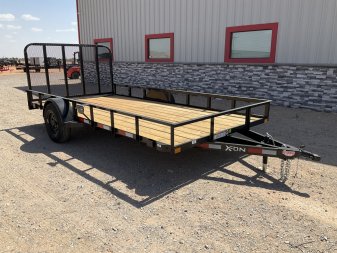 2025 X-On 83"x14' Single Axle Utility Trailer - U3