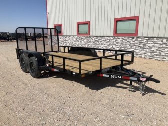 2025 X-On 83"x14' Tandem Axle Utility Trailer - U6