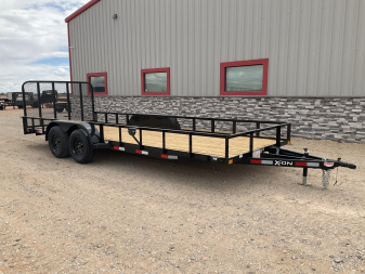 2025 X-On 83"x20' Tandem Axle Utility Trailer - U6