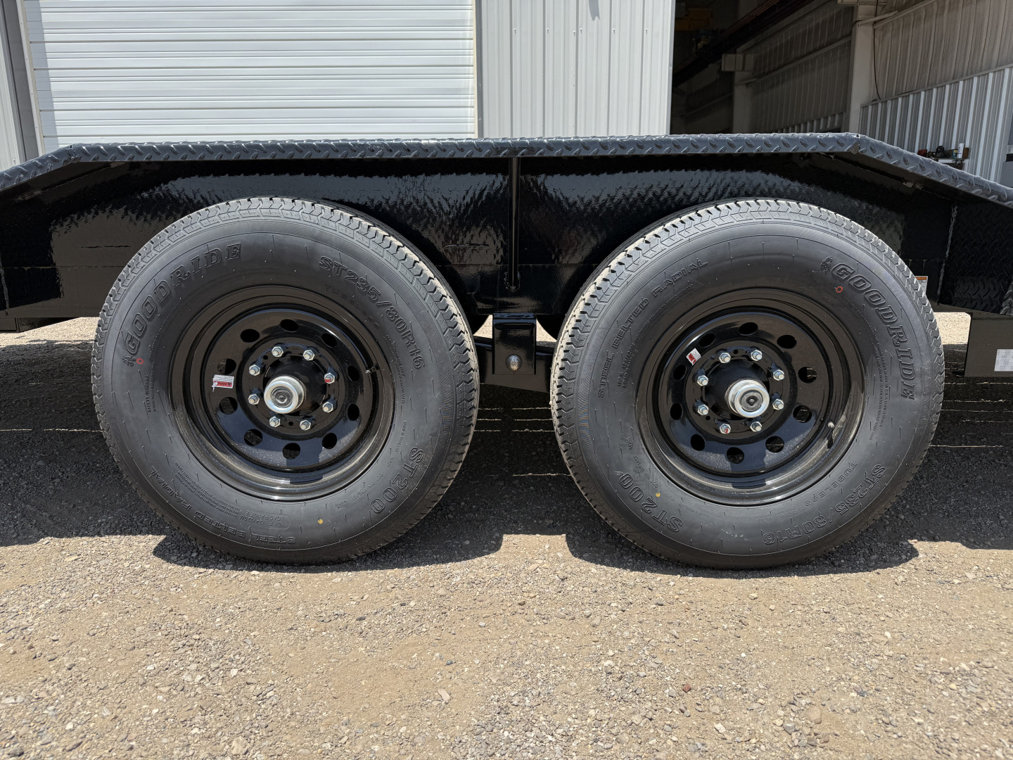 New 2026 PJ 102"x24' BP 6" Channel Super-Wide Equipment Trailer - B6