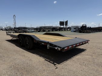 New 2026 PJ 102"x24' BP 6" Channel Super-Wide Equipment Trailer - B6