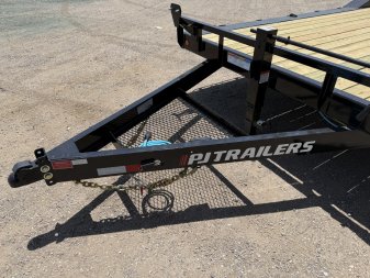 New 2026 PJ 102"x24' BP 6" Channel Super-Wide Equipment Trailer - B6