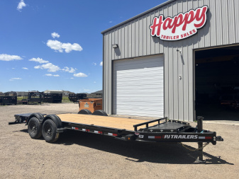 2026 PJ 83''x20' BP 8" I-Beam Equipment Trailer - EV