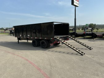 Used *USED* 2025 Big Tex 92"x20' GN Dump