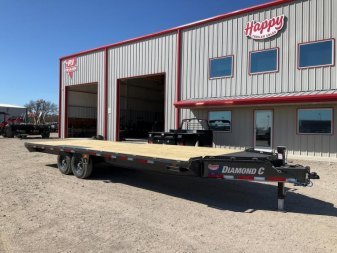 2025 Diamond C 102"x24' BP HD Deckover Equipment Trailer - DEC207