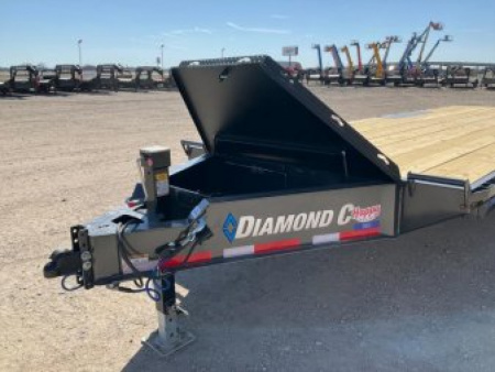 New 2025 Diamond C 102"x24' BP HD Deckover Equipment Trailer - DEC207