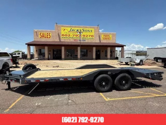 New 2026 Norstar 20x102 Ironbull Tandem Axle, 14K GVWR, Drive Over Fenders, Rampage Ramps Equipment Trailer