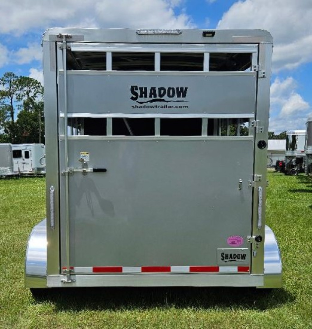 New 2026 Shadow 2H BP Stock Sides Horse Trailer