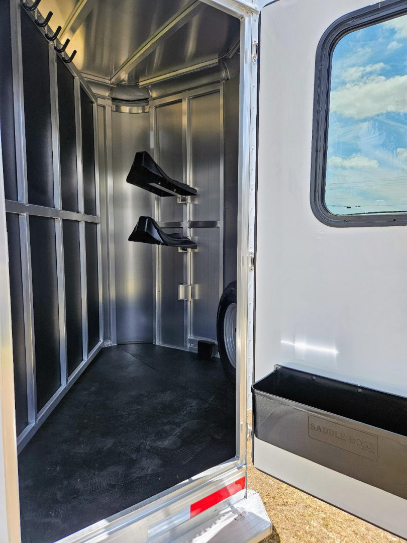 New 2026 Shadow 2H BP Stock Sides Horse Trailer