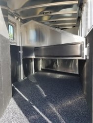 New 2025 Exiss 7400 GN Horse Trailer