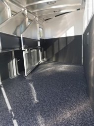 New 2025 Exiss 7400 GN Horse Trailer