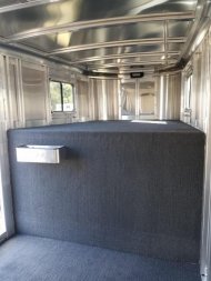 New 2025 Exiss 7400 GN Horse Trailer