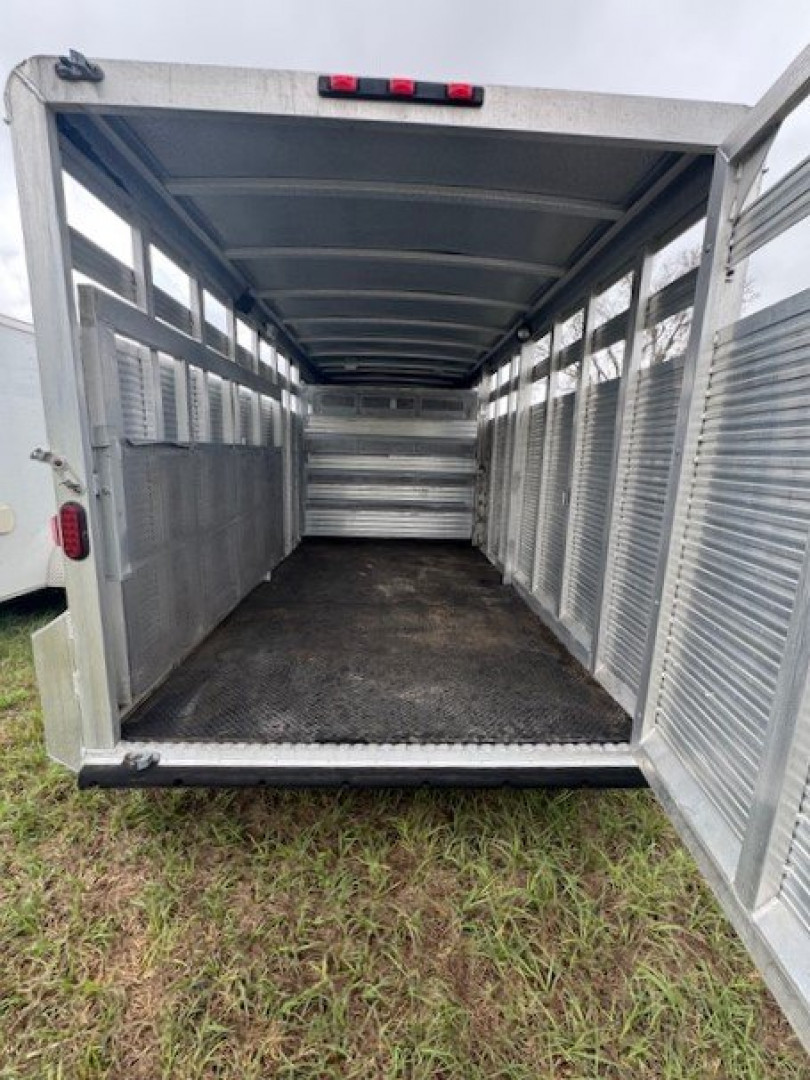 Used 2006 Exiss Trailers 15' Stock / Stock Combo Trailer