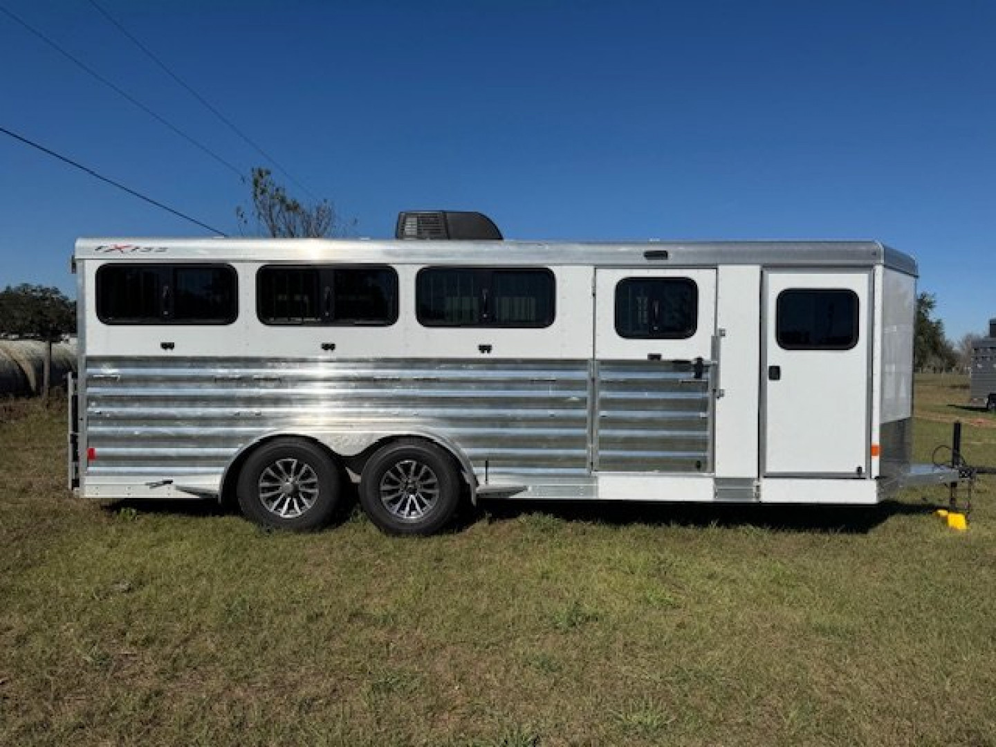 Used 2024 EXISS TRAILERS Exhibitor 720W with AC BP IN STOCK Stock / Stock Combo Trailer