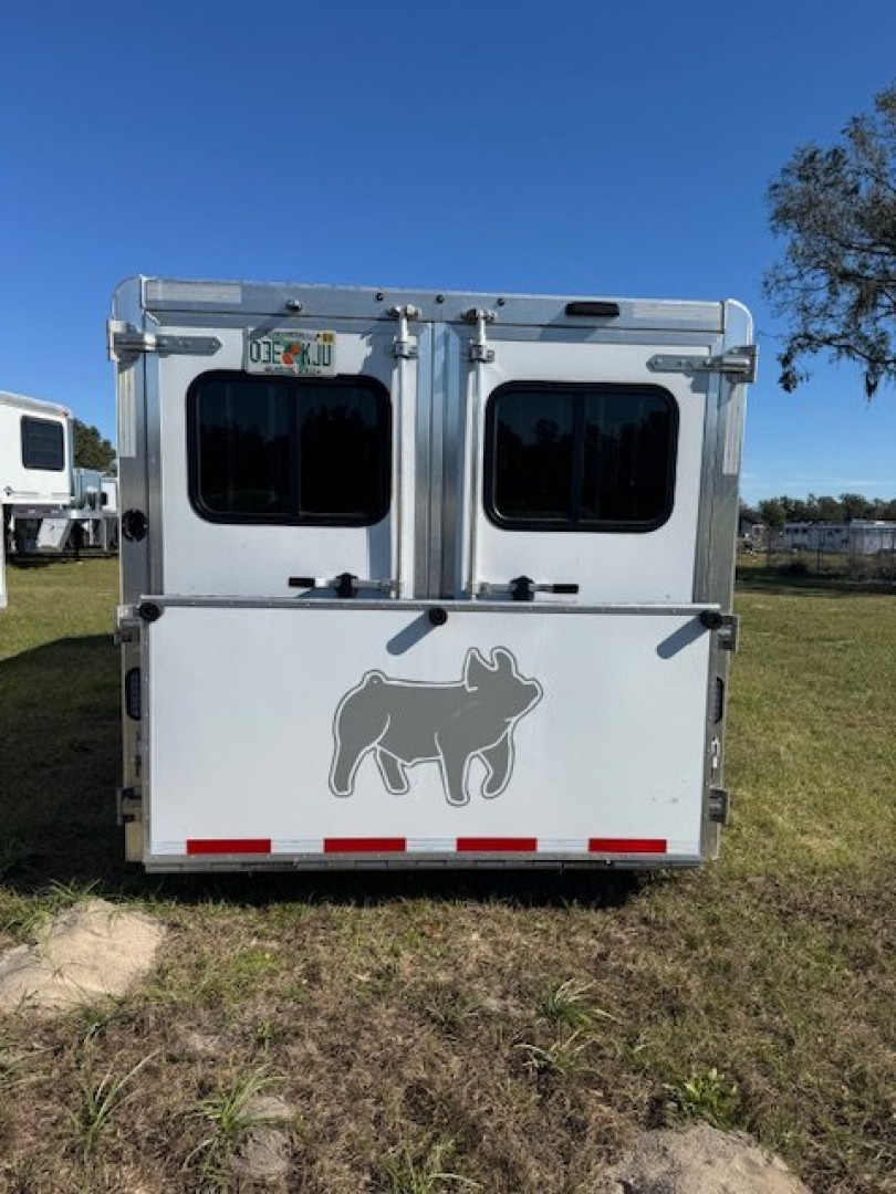 Used 2024 EXISS TRAILERS Exhibitor 720W with AC BP IN STOCK Stock / Stock Combo Trailer