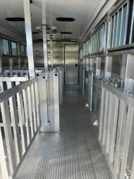 Used 2024 EXISS TRAILERS Exhibitor 720W with AC BP IN STOCK Stock / Stock Combo Trailer