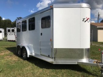 New 2025 Exiss Express 3H SS Edition BP Horse Trailer