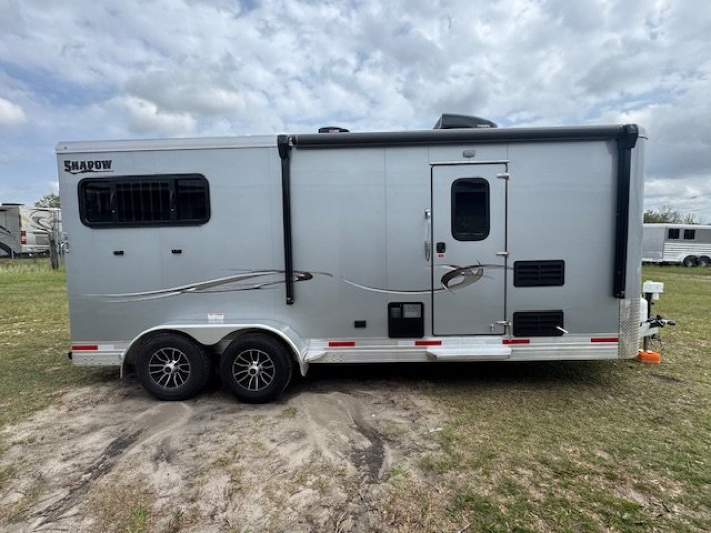 New 2025 Shadow Horse Trailer 2H 8' LQ Bumper Pull