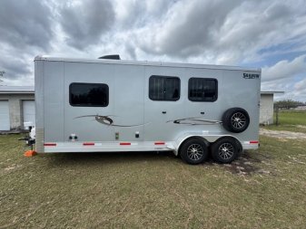New 2025 Shadow Horse Trailer 2H 8' LQ Bumper Pull