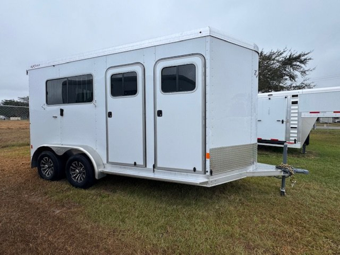 New 2025 Exiss Trailers 724 Straight Load Horse Trailer