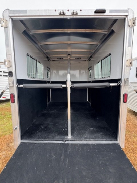 New 2025 Exiss Trailers 724 Straight Load Horse Trailer