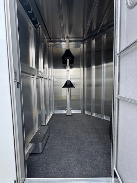 New 2025 Exiss Trailers 724 Straight Load Horse Trailer