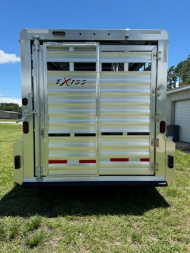 New 2025 Exiss Trailers Stock 7024 Show Cattle Trailer
