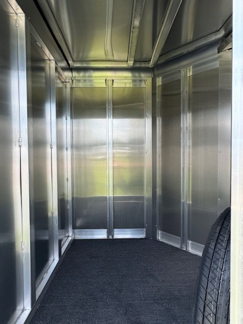 New 2025 Exiss Trailers Exhibitor Mini 615A Stock / Stock Combo Trailer