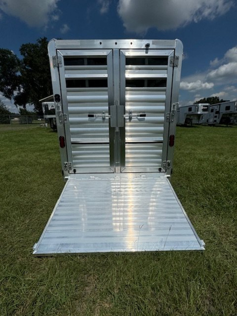 New 2025 Exiss Trailers Exhibitor Mini 615A Stock / Stock Combo Trailer