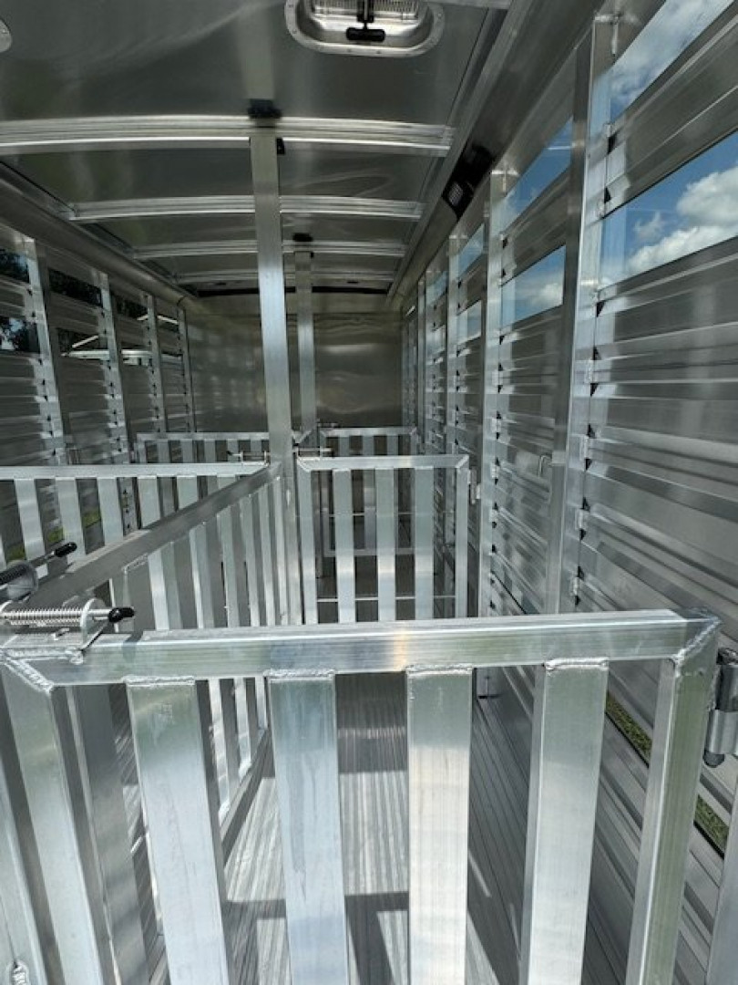 New 2025 Exiss Trailers Exhibitor Mini 615A Stock / Stock Combo Trailer